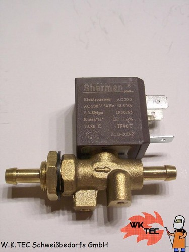 Magnetventil gas für mig mag - für, mig-mag